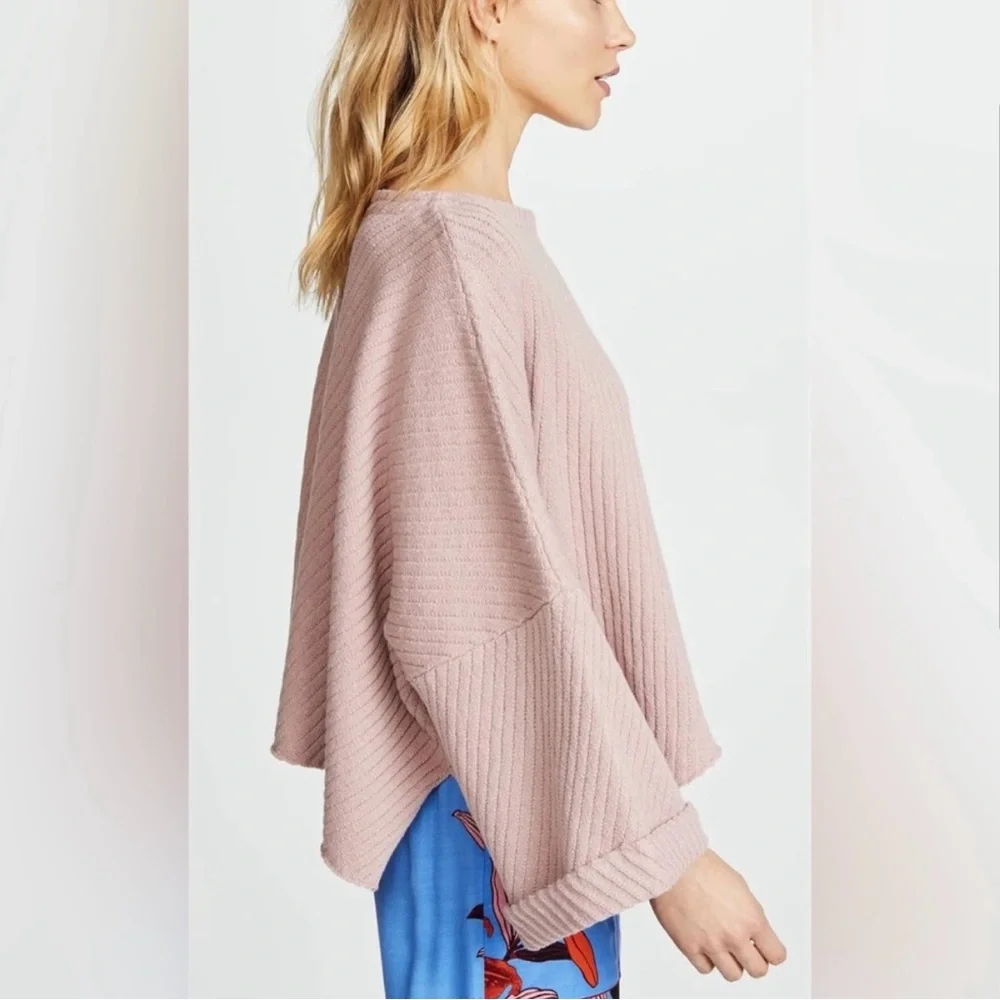 Free People blush Women's Pink Sweater - Picture 2 of 5